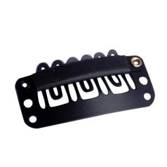 Tresszcsat Hajhosszabbításhoz Fekete Színben 28mm