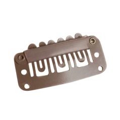 Tresszcsat Hajhosszabbításhoz Világosbarna Színben 32mm