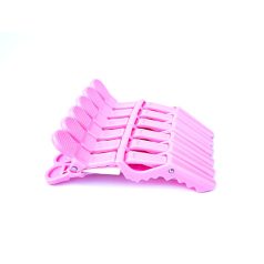   Hajcsipesz Krokodil Csat 11.5cm Rózsaszín Színben 1db - Nagy Tömegű Hajak Rögzítéséhez