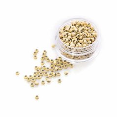   Szilikon Nano Gyűrű I-TIP Hajhosszabbításhoz Világosszőke Színben 100db