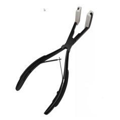   Professzionális Acél Fogó Tape In Ragasztócsíkos Hajhosszabbításhoz