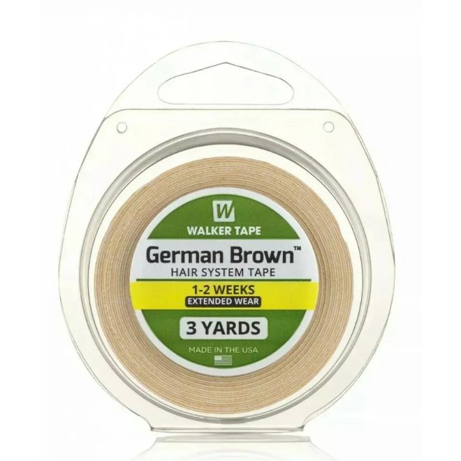 TAPE IN Póthaj Ragasztószalag Hajhosszabbításhoz German Brown 275cm
