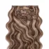 Csatos Hullámos Emberi Póthaj Classic Melírozott Színben 40cm Body Wave (Szín #6/60)
