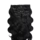 Csatos Hullámos Emberi Póthaj Classic Fekete Színben 50cm Body Wave (Szín #1)