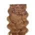 Csatos Hullámos Emberi Póthaj Classic Sötétszőke Színben 50cm Body Wave (Szín #12)