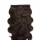 Csatos Hullámos Emberi Póthaj Classic Sötétbarna Színben 50cm Body Wave (Szín #4)