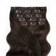 Csatos Hullámos Emberi Póthaj Classic Natúr Barna Színben 60cm Body Wave (Szín #2)