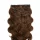 Csatos Hullámos Emberi Póthaj Classic Középbarna Színben 60cm Body Wave (Szín #6)