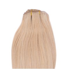 Csatos Emberi Póthaj Aranyszőke Színben 40cm (Szín #16)