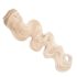 Csatos Hullámos Emberi Póthaj Világosszőke Színben 40cm Body Wave (Szín #24)