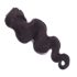 Csatos Hullámos Emberi Póthaj Sötétbarna Színben 40cm Body Wave (Szín #4)