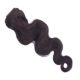 Csatos Hullámos Emberi Póthaj Sötétbarna Színben 40cm Body Wave (Szín #4)