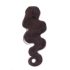 Csatos Hullámos Emberi Póthaj Sötétbarna Színben 40cm Body Wave (Szín #4)