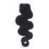 Csatos Hullámos Emberi Póthaj Fekete Színben 50cm Body Wave (Szín #1)