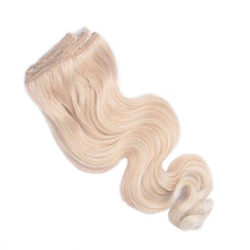 Csatos Hullámos Emberi Póthaj Mézszőke Színben 50cm Body Wave (Szín #22)