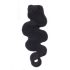 Csatos Hullámos Emberi Póthaj Fekete Színben 60cm Body Wave (Szín #1)