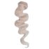 Csatos Hullámos Emberi Póthaj Platinaszőke Színben 60cm Body Wave (Szín #613)