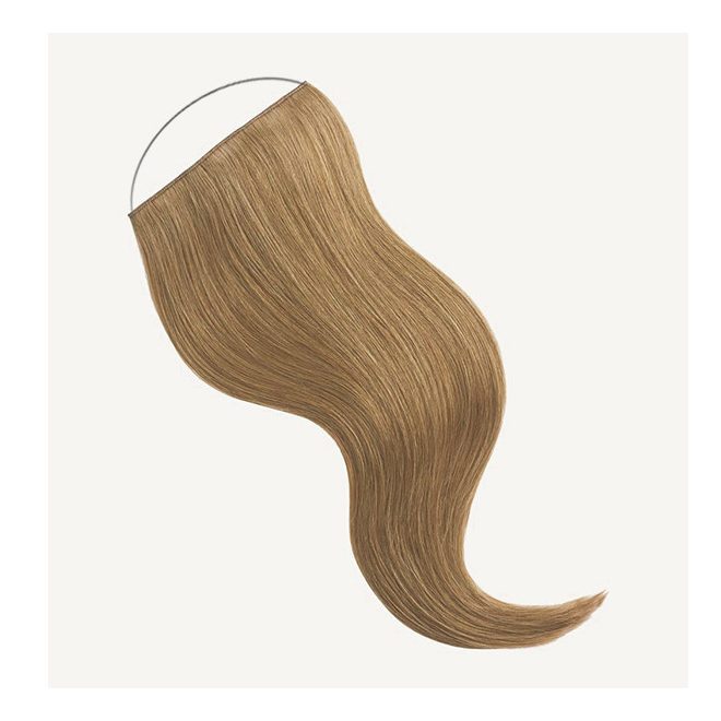 Damilos Flip-In Emberi Póthaj Aranybarna Színben 50cm (Szín #10)