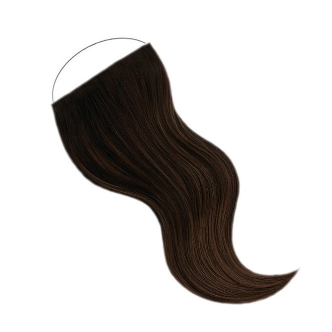 Damilos Flip-In Emberi Póthaj Natúr Barna Színben 50cm (Szín #2)