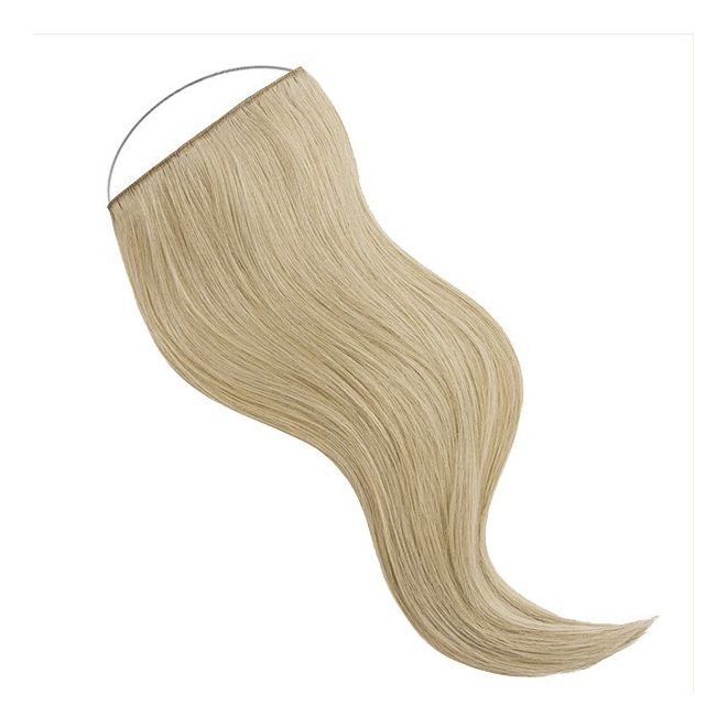 Damilos Flip-In Emberi Póthaj Világos Platinaszőke Színben 50cm (Szín #60)