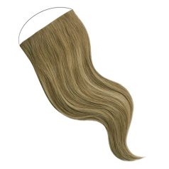   Damilos Flip-In Emberi Póthaj Világosbarna Színben 50cm (Szín #8) 