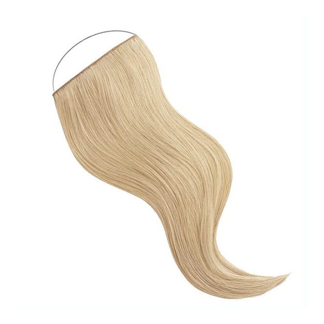 Damilos Flip-In Emberi Póthaj Mézszőke Színben 60cm (Szín #22)