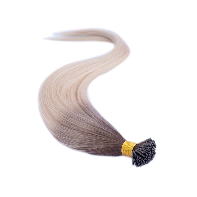 Keratinos I-TIP Emberi Póthaj Mikró Gyűrűzéshez Ombre 40cm (Szín #OMBRE)