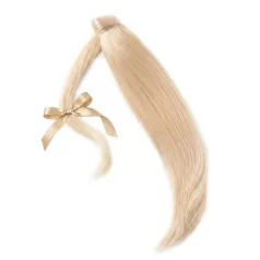   Lófarok Copf Emberi Póthaj Classic Világos Aranyszőke Színben 50cm (Szín#18)