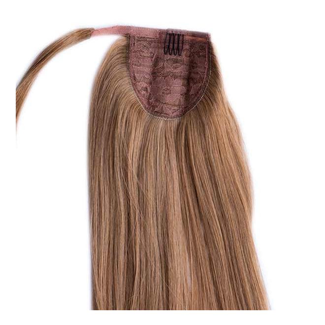 Lófarok Copf Emberi Póthaj Sötétszőke Színben 60cm (Szín#12)