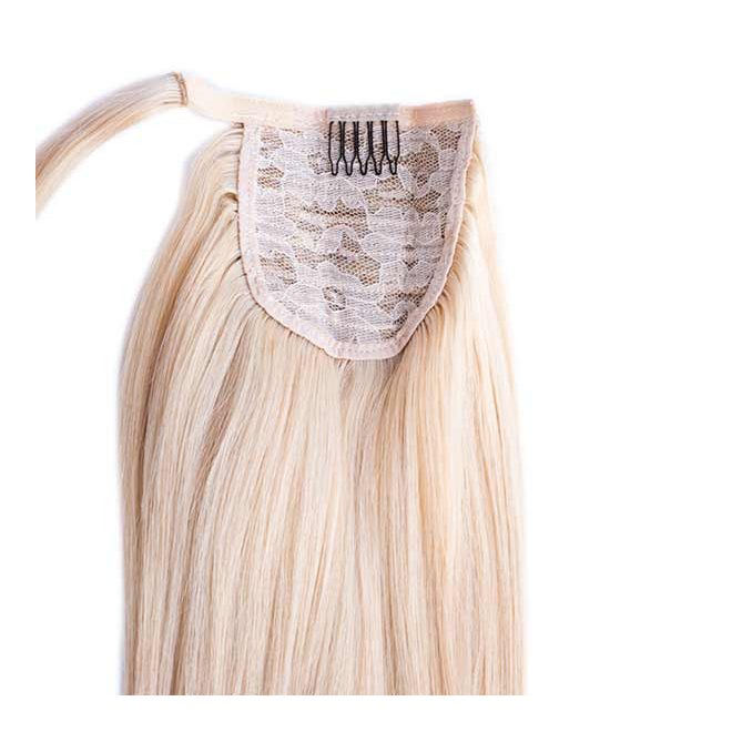 Lófarok Copf Emberi Póthaj Világosszőke 60cm (Szín#24)