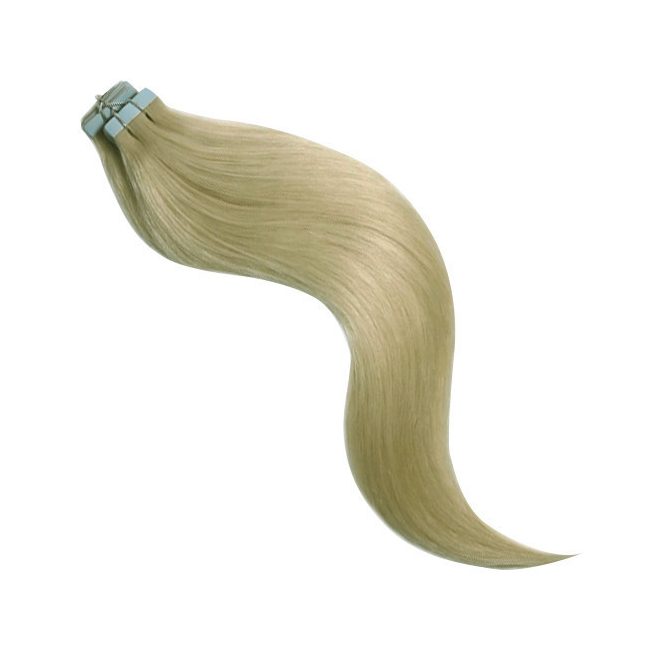 TAPE IN Ragasztócsíkos Póthaj Sötétszőke Színben 50cm (Szín #12)