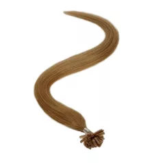   Keratinos U-TIP Emberi Póthaj Standard Hőillesztéshez Aranybarna 60cm (Szín #10)