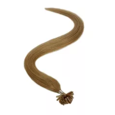   Keratinos U-TIP Emberi Póthaj Standard Hőillesztéshez Világosbarna 60cm (Szín #8)