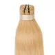 Tresszelt Emberi Póthaj Classic Aranyszőke Színben 50cm (Weft Haj #16)