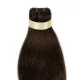 Tresszelt Emberi Póthaj Classic Natúr Barna Színben 50cm (Weft Haj #2)