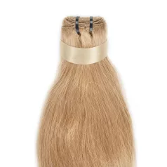   Tresszelt Emberi Póthaj Classic Világosszőke Színben 50cm (Weft Haj #24)