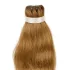 Tresszelt Emberi Póthaj Classic Sötétszőke Színben 60cm (Weft Haj #12)
