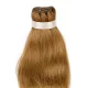 Tresszelt Emberi Póthaj Classic Sötétszőke Színben 60cm (Weft Haj #12)