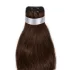 Tresszelt Emberi Póthaj Classic Sötétbarna Színben 60cm (Weft Haj #4)
