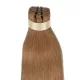 Tresszelt Emberi Póthaj Classic Világosbarna Színben 60cm (Weft Haj #8)