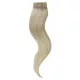 Tresszelt Emberi Póthaj Standard Világos Platinaszőke Színben 50cm (Weft Haj #60)