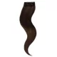 Tresszelt Emberi Póthaj Standard Natúr Barna Színben 60cm (Weft Haj #2)