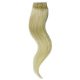 Tresszelt Emberi Póthaj Világosszőke Színben 60cm (Weft Haj #24)
