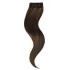 Tresszelt Emberi Póthaj Standard Sötétbarna Színben 60cm (Weft Haj #4)