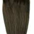 Tresszelt Emberi Póthaj Standard Sötétbarna Színben 60cm (Weft Haj #4)