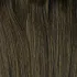 Tresszelt Emberi Póthaj Standard Sötétbarna Színben 60cm (Weft Haj #4)