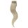 Tresszelt Emberi Póthaj Világos Platinaszőke Színben 60cm (Weft Haj #60)