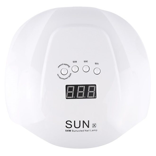 Sun X UV LED Műkörmös Lámpa 36 Led 54W Fehér Színben