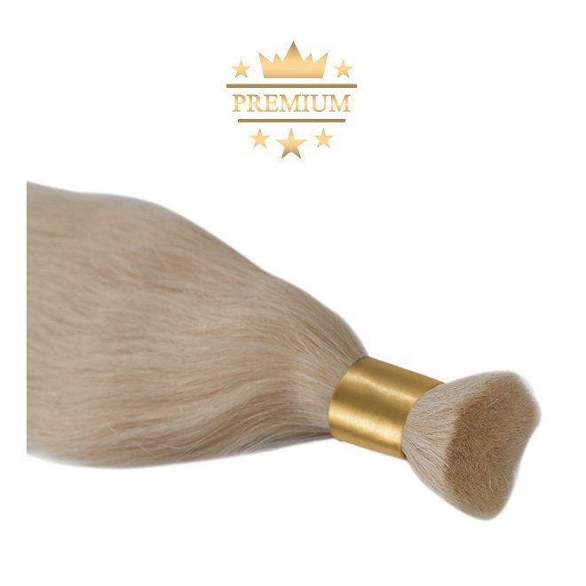 Prémium Natúr Haj Hamvas Barbie Szőke Double Drawn 50cm (Szín #60)