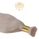Prémium Natúr Haj Hamvas Platinaszőke Double Drawn 60cm (Szín #613) - prémium natúr bulk emberi póthaj Double Drawn kivitelben
